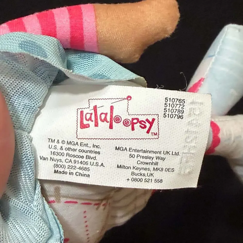 Lalaloopsy Mittens Fluff 'N' Stuff Soft Plush Rag Doll with Button Eyes